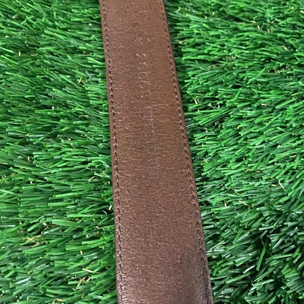 PGA Tour by‎ DANBURY ACCESSORIES Brown Leather Belt Men's Sz. 38